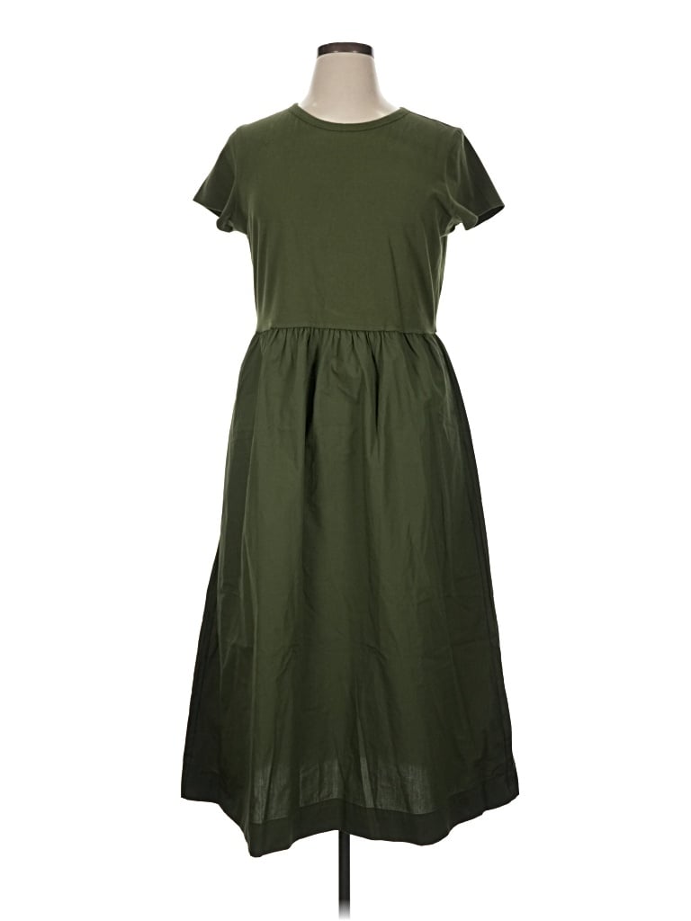 Pre-owned J.crew Factory Store Casual Dress In Green