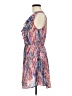 Lush Print Blue Casual Dress Size M - photo 5