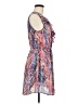 Lush Print Blue Casual Dress Size M - photo 4