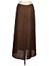 Unbranded Chevron-herringbone Brown Formal Skirt Size M (estimated) - photo 1
