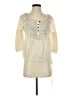 BCBGMAXAZRIA Ivory 3/4 Sleeve Blouse Size XXS - photo 1