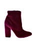 Shoedazzle Burgundy Pink Boots Size 7 1/2 - photo 1