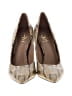 Sam Edelman 100% Leather Animal Print Gold Tan Heels Size 10 - photo 2