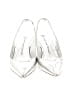Stuart Weitzman Metallic Silver Heels Size 4 1/2 - photo 2