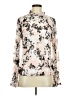 Calvin Klein Ivory Long Sleeve Blouse Size M - photo 1