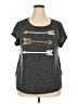 Truself Gray Short Sleeve T-Shirt Size 2X - photo 1