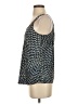Nic + Zoe Blue Sleeveless Top Size S - photo 5