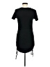 Zara Solid Black Casual Dress Size M - photo 2