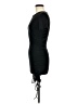 Zara Solid Black Casual Dress Size M - photo 5