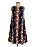 Altar'd State 100% Polyester Print Blue Casual Dress Size S - photo 1