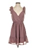 Speechless 100% Polyester Brown Casual Dress Size S - photo 1