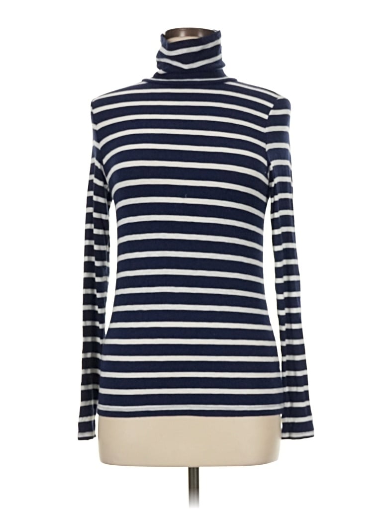 Pre-owned Aerie Turtleneck Sweater In Blue