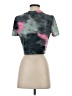 Shein Tie-dye Pink Short Sleeve Blouse Size XS - photo 2
