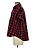 Madewell Checkered-gingham Red Short Sleeve Button-Down Shirt Size S - photo 5