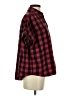 Madewell Checkered-gingham Red Short Sleeve Button-Down Shirt Size S - photo 4