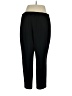 Anne Klein Solid Black Dress Pants Size XL - photo 2