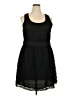 Extra Touch Black Casual Dress Size 3X - photo 1