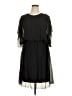 Baci 100% Silk Black Casual Dress Size XL - photo 1