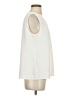 Unbranded 100% Polyester Ivory Sleeveless Blouse Size Sm Plus - photo 4