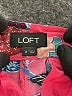 Ann Taylor LOFT 100% Rayon Print Pink Board Shorts Size 8 - photo 3