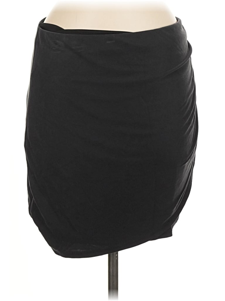Pre-owned Express Outlet Casual Skirt In Black