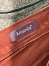 Amanda Burgundy Jeans Size 8 - photo 7
