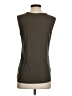 Ann Taylor Gray Sleeveless Blouse Size S - photo 2