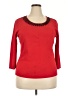 Ruby Rd. Red Pullover Sweater Size 2X - photo 1