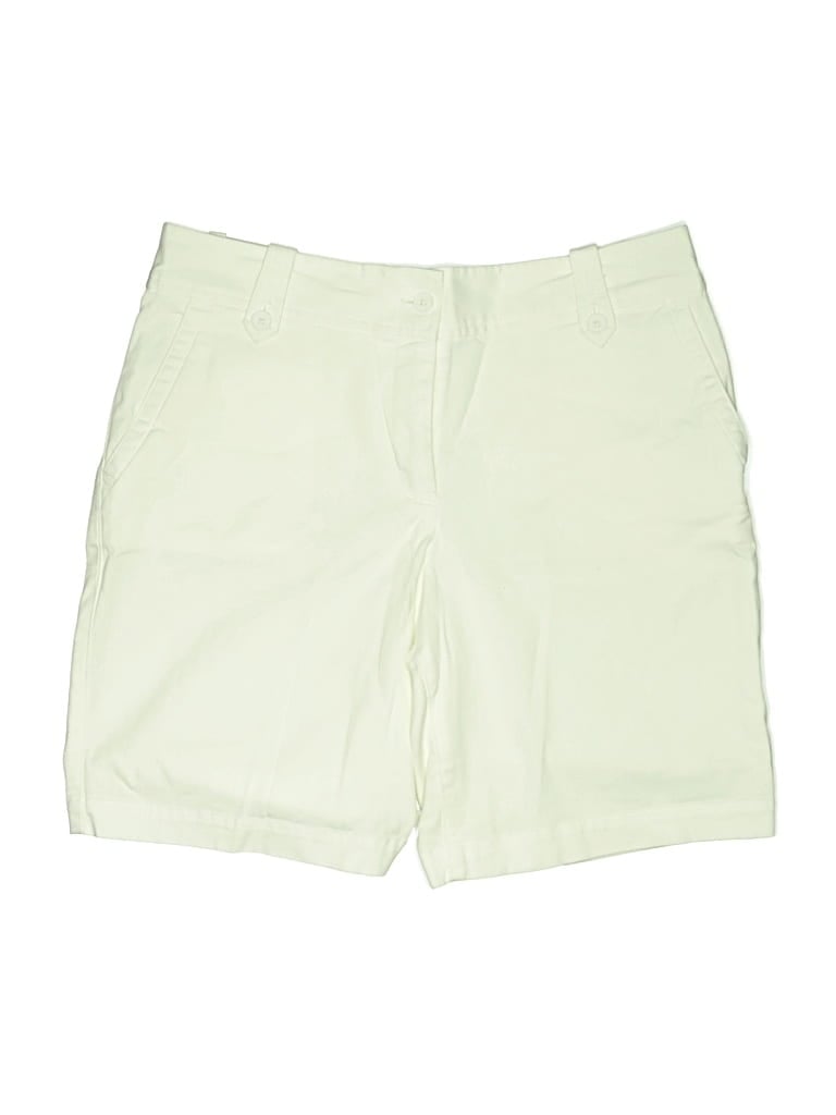 Pre-owned Talbots Outlet Khaki Shorts In Green