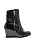MICHAEL Michael Kors 100% Leather Black Ankle Boots Size 7 1/2 - photo 1