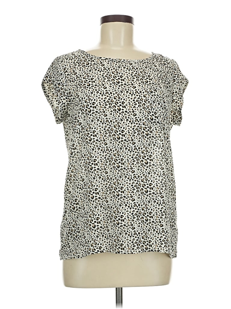 Pre-owned Fun2fun Short Sleeve T-shirt In Silver