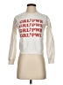 Rebecca Minkoff 100% Cotton Graphic White Sweatshirt Size XXS - photo 1