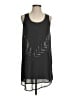 Hazel 100% Polyester Graphic Black Casual Dress Size S - photo 1