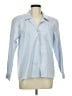 Lands' End Blue Long Sleeve Button-Down Shirt Size 8 - photo 1