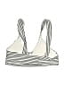 Shein Stripes White Swimsuit Top Size S - photo 2