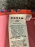 Boden 100% Polyester Paisley Orange Swimsuit Top Size 16 - photo 3