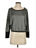 Splits 59 100% Polyester Gray 3/4 Sleeve Top Size S - photo 1