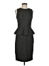 Ann Taylor Tweed Gray Cocktail Dress Size 0 - photo 1