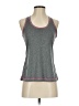 Layer 8 100% Polyester Gray Active Tank Size S - photo 1