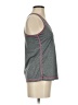 Layer 8 100% Polyester Gray Active Tank Size S - photo 4