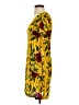 Unbranded Print Yellow Casual Dress Size S (estimated) - photo 5