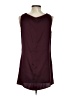 W by Worth Burgundy Sleeveless Blouse Size 4 - photo 2
