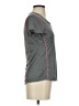 Layer 8 100% Polyester Tweed Gray Active T-Shirt Size S - photo 4