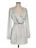 Lovers + Friends 100% Polyester Silver Cocktail Dress Size S - photo 1