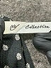 NY Collection Polka Dots Black Long Sleeve Blouse Size L (estimated) - photo 7