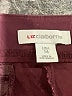 Liz Claiborne Solid Burgundy Active Pants Size 14 - photo 4