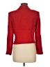 Emily Reger Red Silk Blazer Size 8 - photo 2