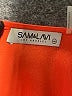 Sam & Lavi 100% Rayon Orange 3/4 Sleeve Blouse Size M - photo 7