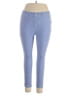 Rafaella Polka Dots Blue Casual Pants Size 14 - photo 1