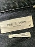 Rag & Bone Black Gray Denim Jacket Size S - photo 6
